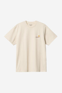 Carhartt Wip AMERICAN SCRIPT S/S TEE Natural