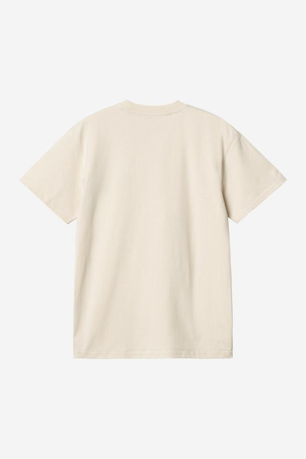 Carhartt Wip AMERICAN SCRIPT S/S TEE Natural