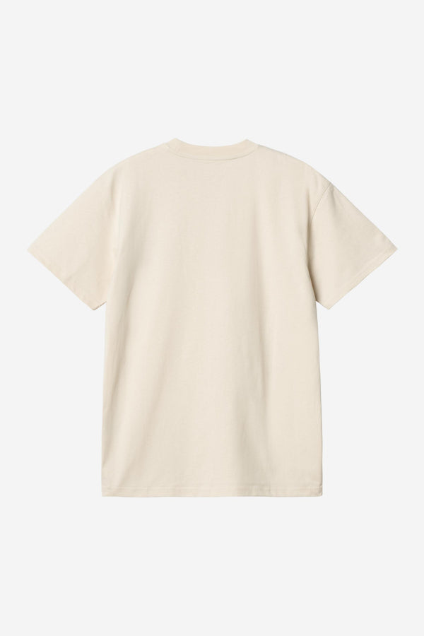 Carhartt Wip AMERICAN SCRIPT S/S TEE Natural