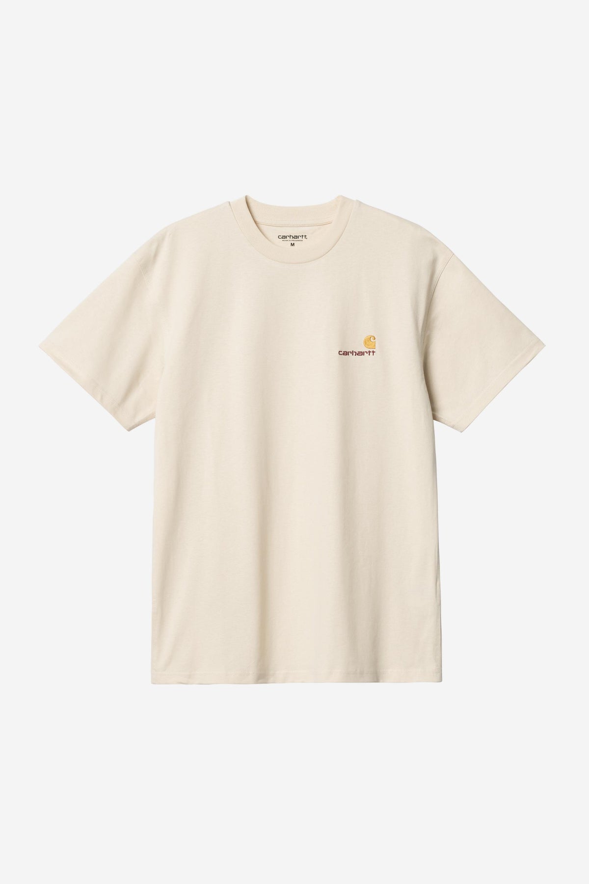 Carhartt Wip AMERICAN SCRIPT S/S TEE Natural