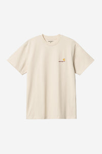 Carhartt Wip AMERICAN SCRIPT S/S TEE Natural