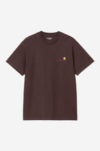 Carhartt Wip AMERICAN SCRIPT S/S TEE Palisander