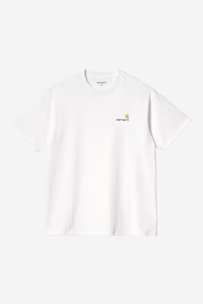 Carhartt Wip AMERICAN SCRIPT S/S TEE White