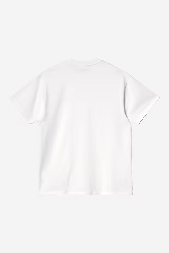 Carhartt Wip AMERICAN SCRIPT S/S TEE White