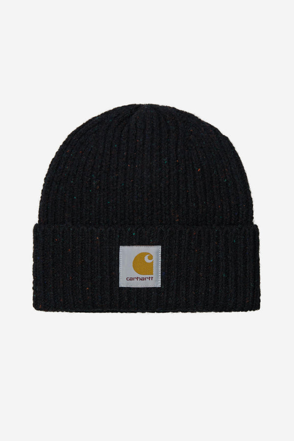 Carhartt Wip ANGLISTIC BEANIE Speckled Black — Carhartt Wip