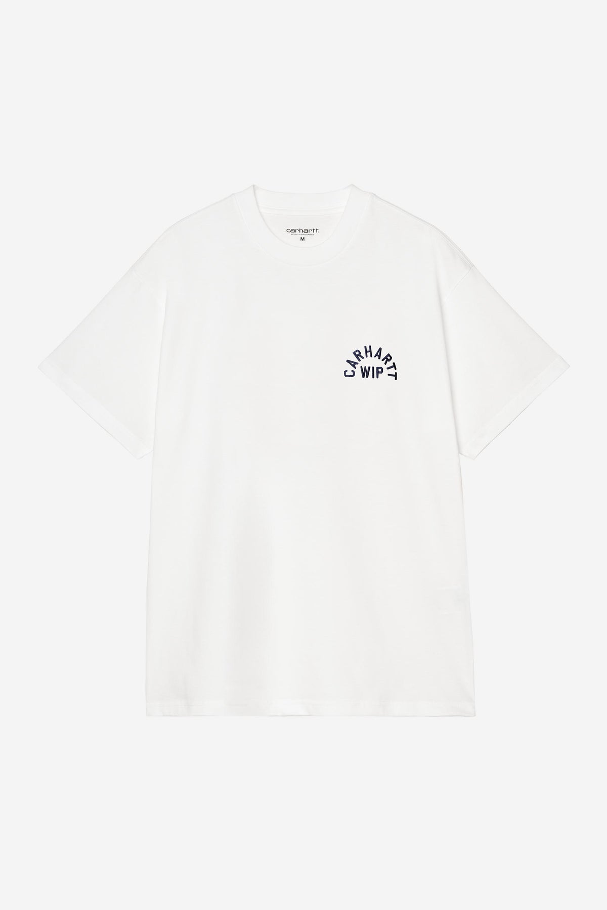Carhartt Wip ARCH SCRIPT S/S TEE White / Dark Navy