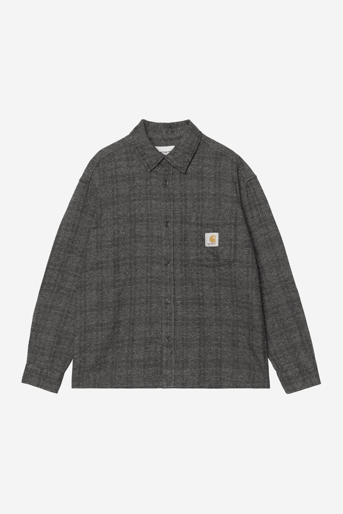 Carhartt Wip BAGLEY L/S SHIRT Bagley Check Black