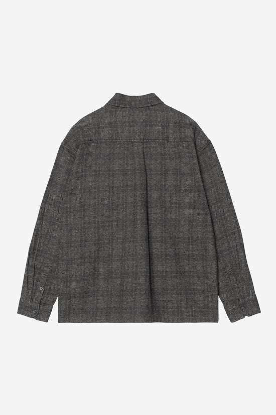 Carhartt Wip BAGLEY L/S SHIRT Bagley Check Black