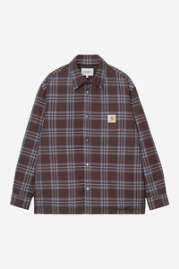 Carhartt Wip BAIRD SHIRT JACKET Baird Check Palisander