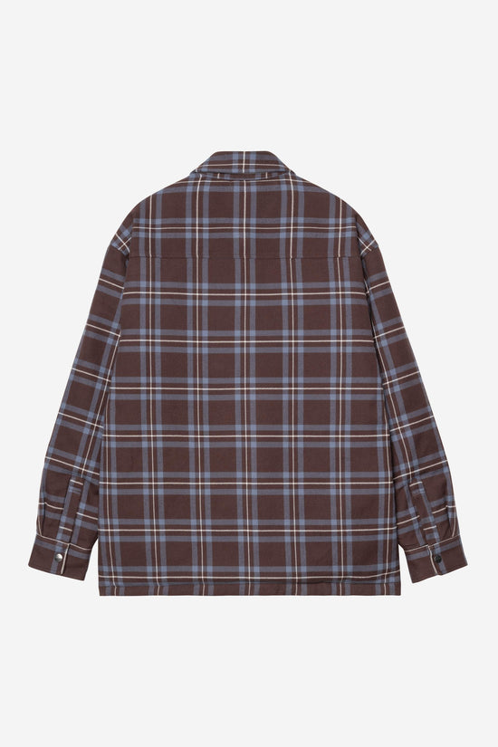 Carhartt Wip BAIRD SHIRT JACKET Baird Check Palisander
