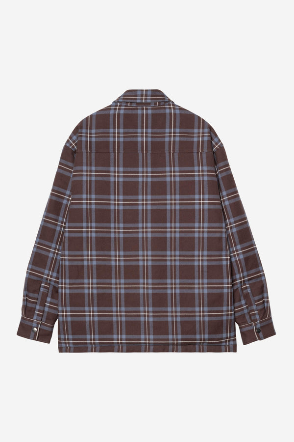 Carhartt Wip BAIRD SHIRT JACKET Baird Check Palisander