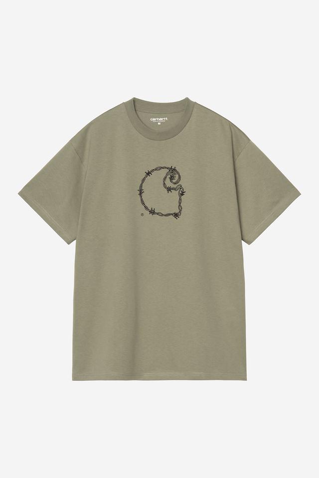 Carhartt Wip BARBWIRE C S/S TEE Dollar Green