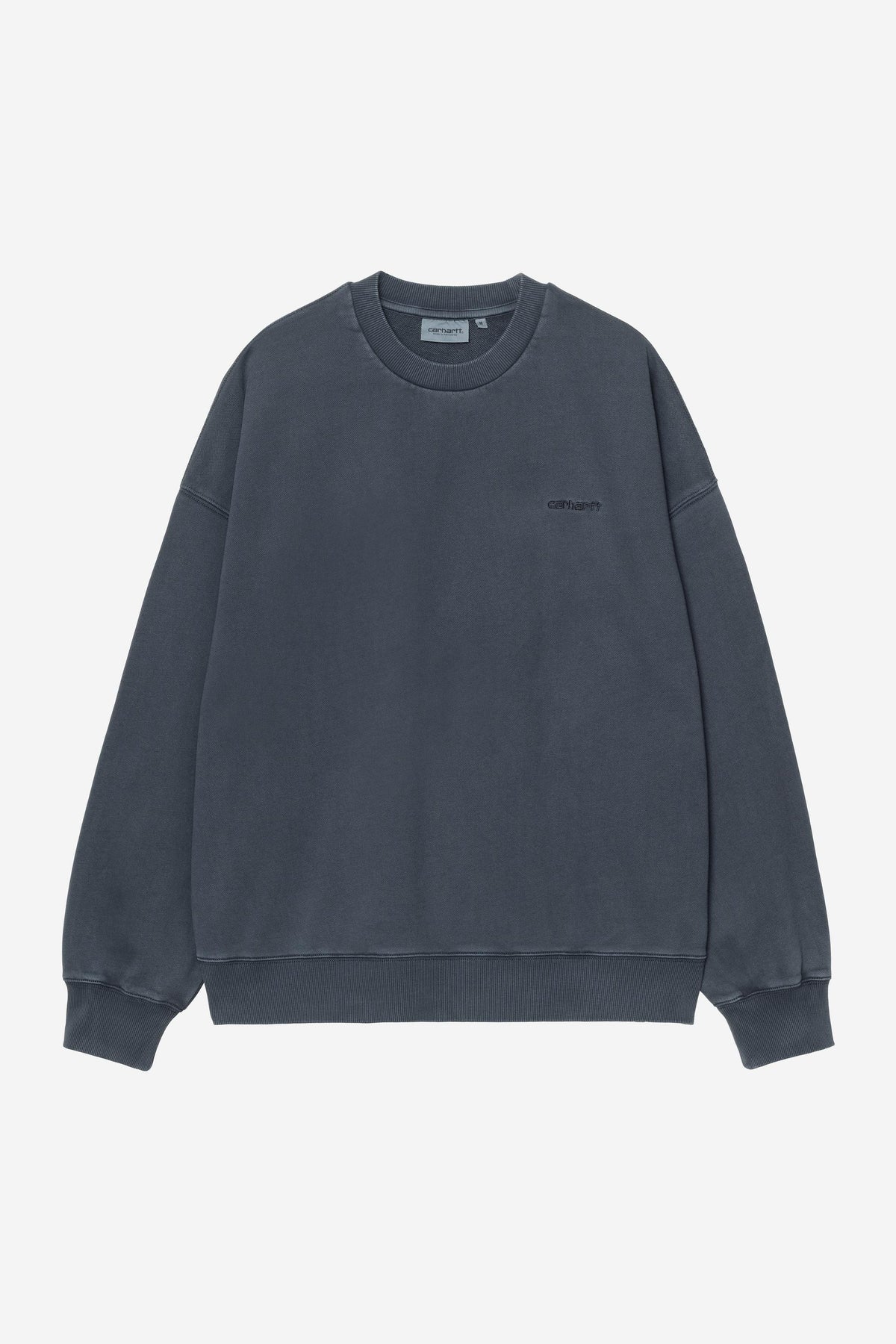 Carhartt Wip BENTON SWEAT Carbon garment dyed