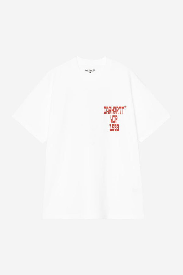 Carhartt Wip BLOCKS S/S TEE White — Carhartt Wip