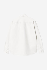Carhartt Wip BOLTON L/S SHIRT White