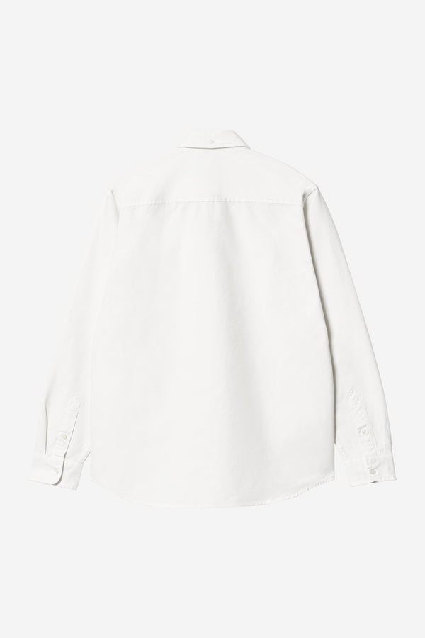 Carhartt Wip BOLTON L/S SHIRT White