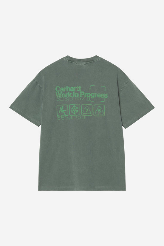 Carhartt Wip BOXED S/S TEE Dark Scarab garment dyed — Carhartt WIP