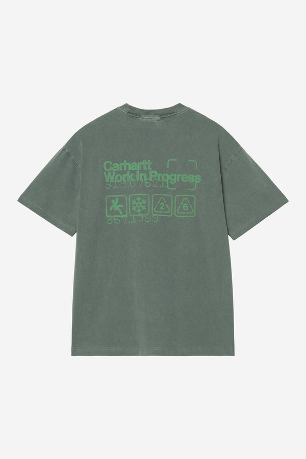 Carhartt Wip BOXED S/S TEE Dark Scarab garment dyed — Carhartt Wip