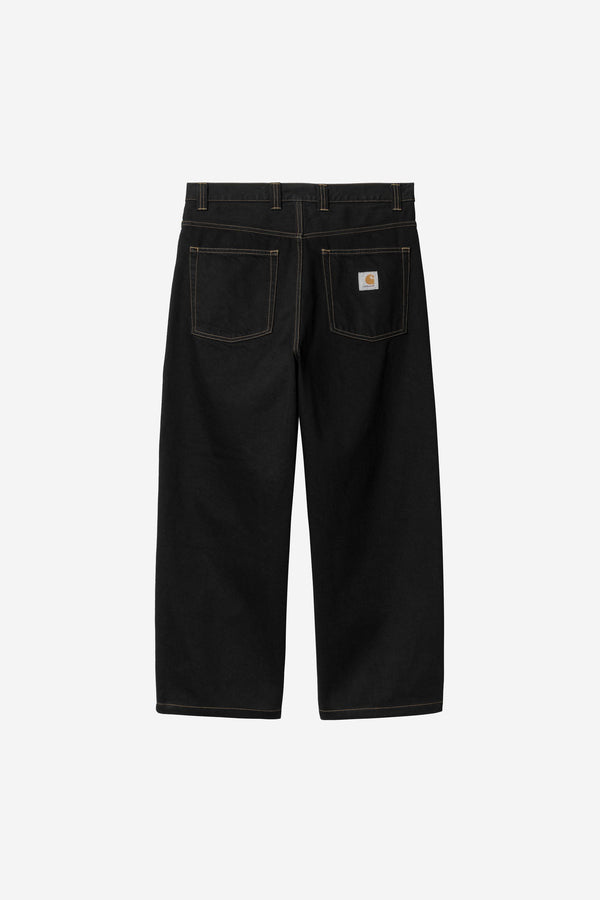 Carhartt Wip BRANDON PANT Black rinsed — Carhartt Wip