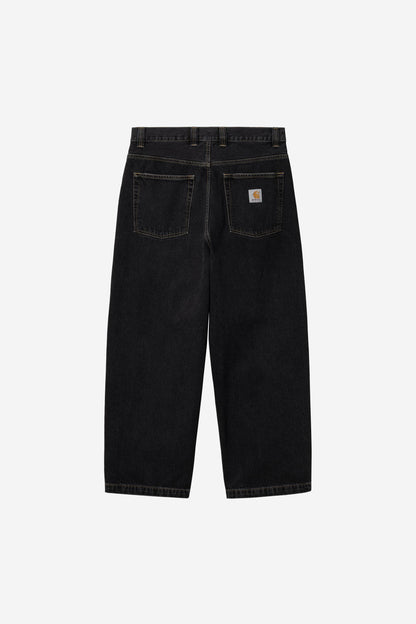 Carhartt Wip BRANDON PANT Black stone washed
