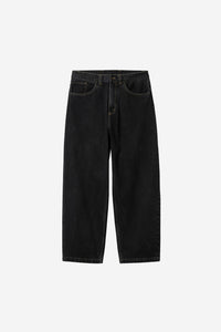 Carhartt Wip BRANDON PANT Black stone washed