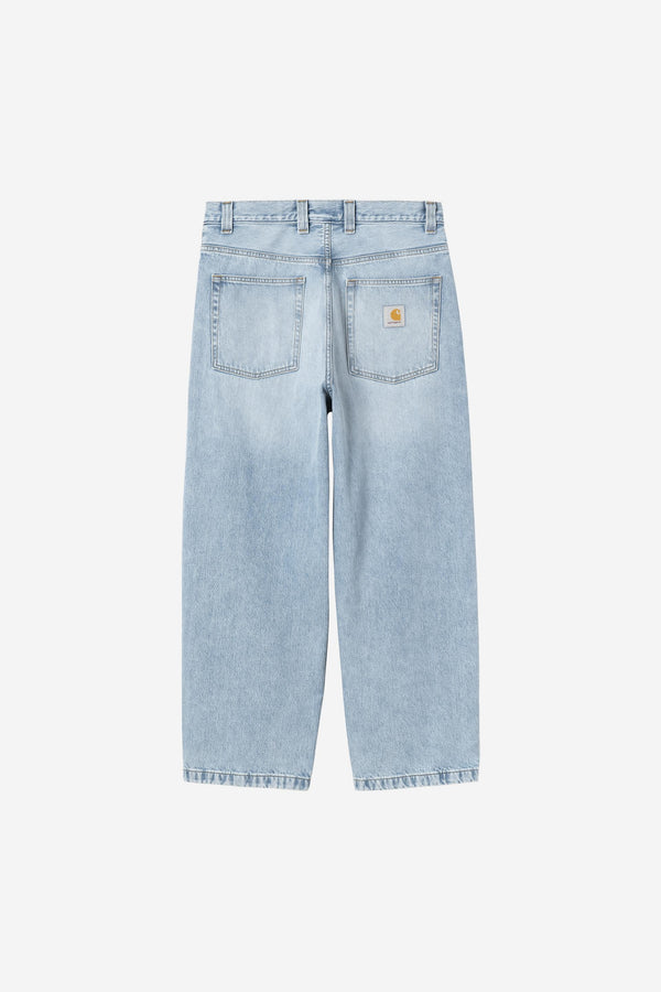 Carhartt Wip BRANDON PANT Blue heavy worn bleached — Carhartt Wip