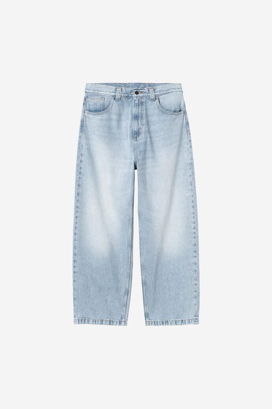 Carhartt Wip BRANDON PANT Blue heavy worn bleached