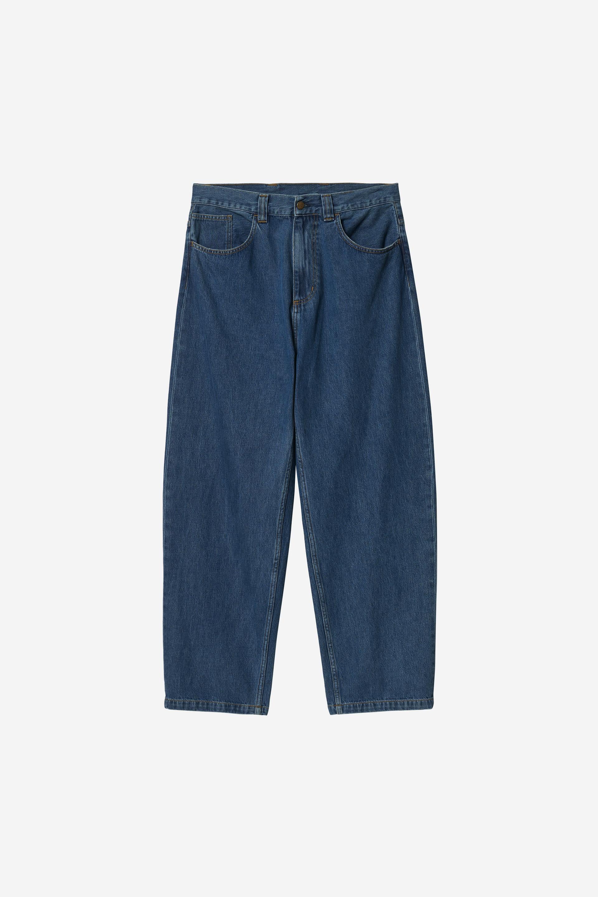 Carhartt Wip BRANDON PANT Blue stone washed
