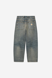 Carhartt Wip BRANDON PANT Blue worn used wash