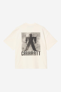 Carhartt Wip BRICKY MAN S/S TEE Wax stone dyed