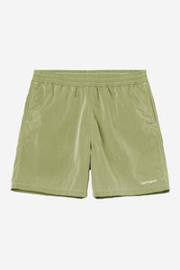 Carhartt Wip CANBY SWIM SHORTS Gentle Green / White