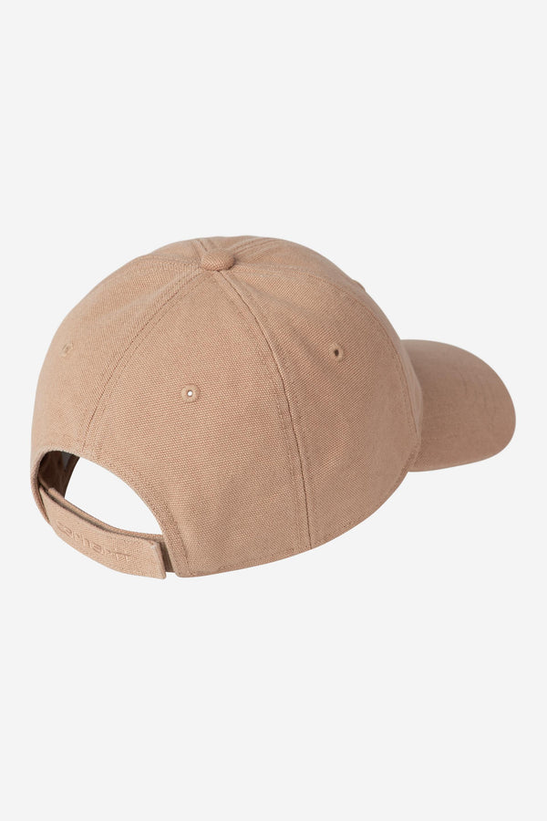 Carhartt Wip CANVAS CAP Dusty H Brown stone washed