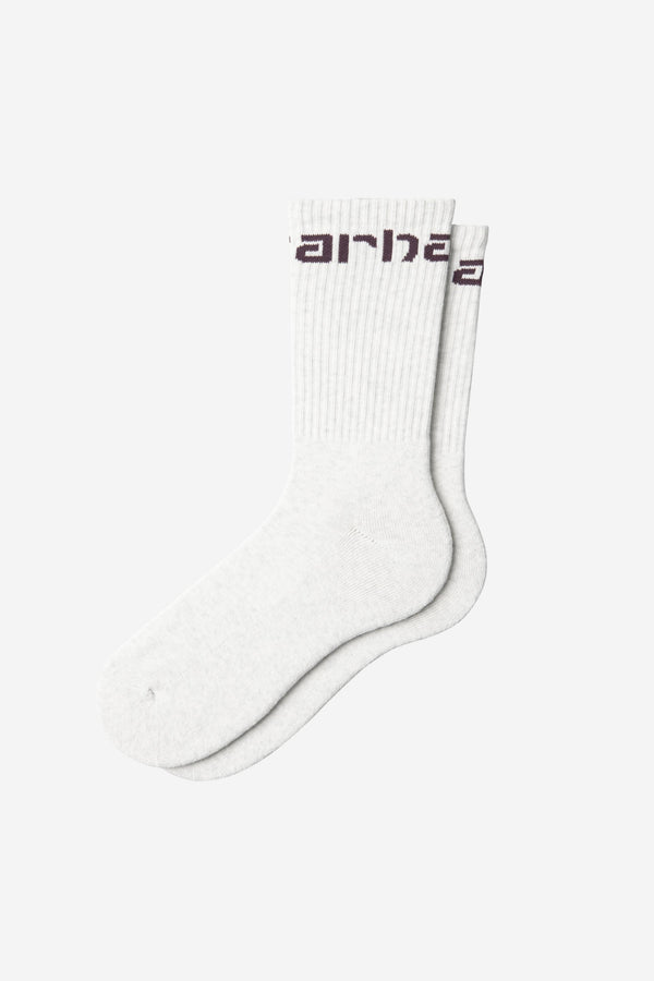 Carhartt Wip CARHARTT SOCKS Ash Heather / Cozy Purple — Carhartt Wip
