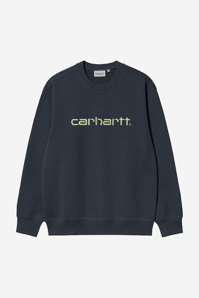 Carhartt Wip CARHARTT SWEAT Deep Night / Gentle Green