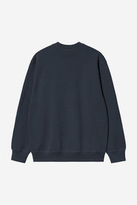 Carhartt Wip CARHARTT SWEAT Deep Night / Gentle Green