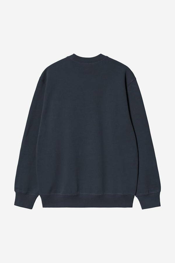 Carhartt Wip CARHARTT SWEAT Deep Night / Gentle Green