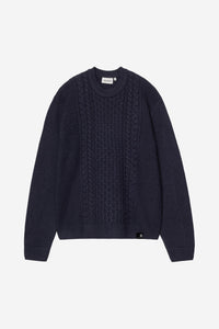 Carhartt Wip CASTER KNIT SWEATER Dark Navy
