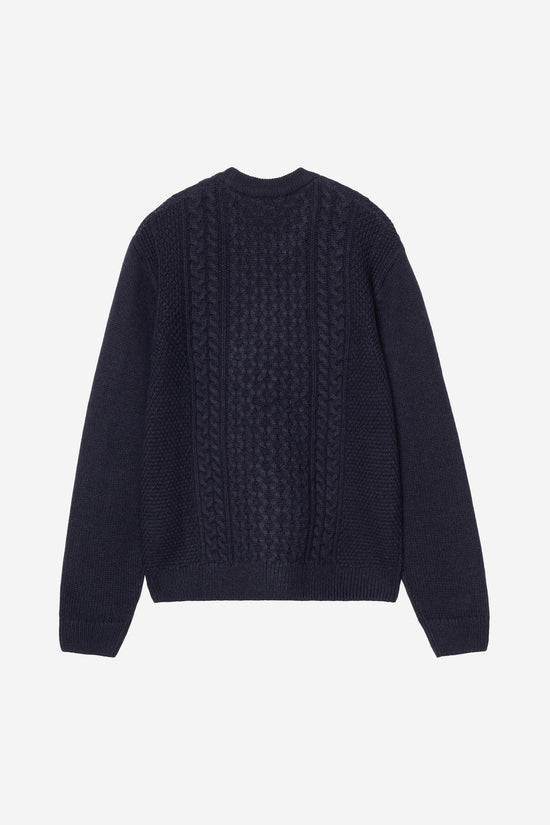 Carhartt Wip CASTER KNIT SWEATER Dark Navy