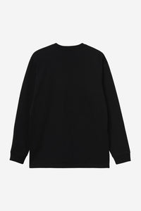 Carhartt Wip CHASE L/S TEE Black / Gold