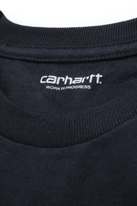 Carhartt Wip CHASE L/S TEE Dark Navy / Gold