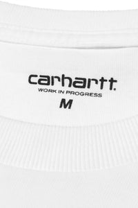 Carhartt Wip CHASE L/S TEE White / Gold