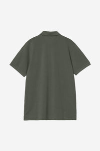 Carhartt Wip CHASE PIQUE S/S POLO Leaf / Gold