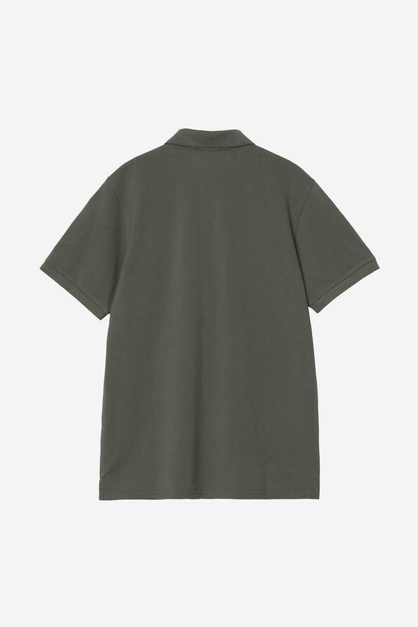 Carhartt Wip CHASE PIQUE S/S POLO Leaf / Gold