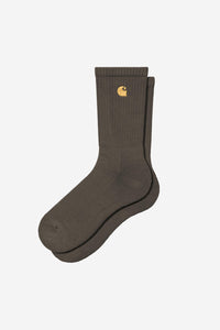 Carhartt Wip CHASE SOCKS Shungite / Gold