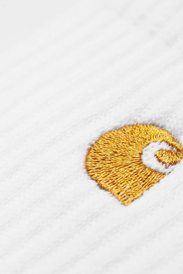 Carhartt Wip CHASE SOCKS White Gold
