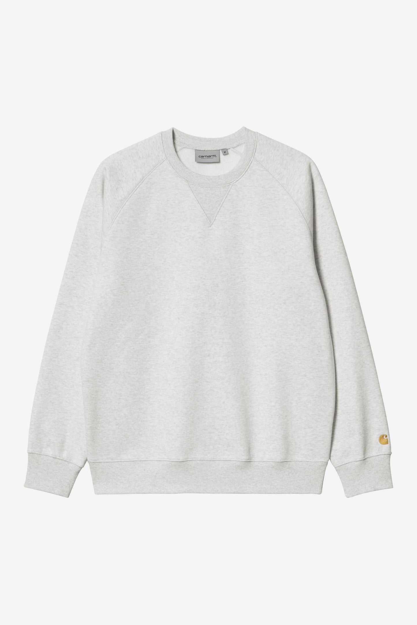 Carhartt Wip CHASE SWEAT Ash Heather/Gold
