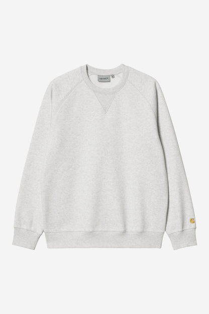 Carhartt Wip CHASE SWEAT Ash Heather/Gold