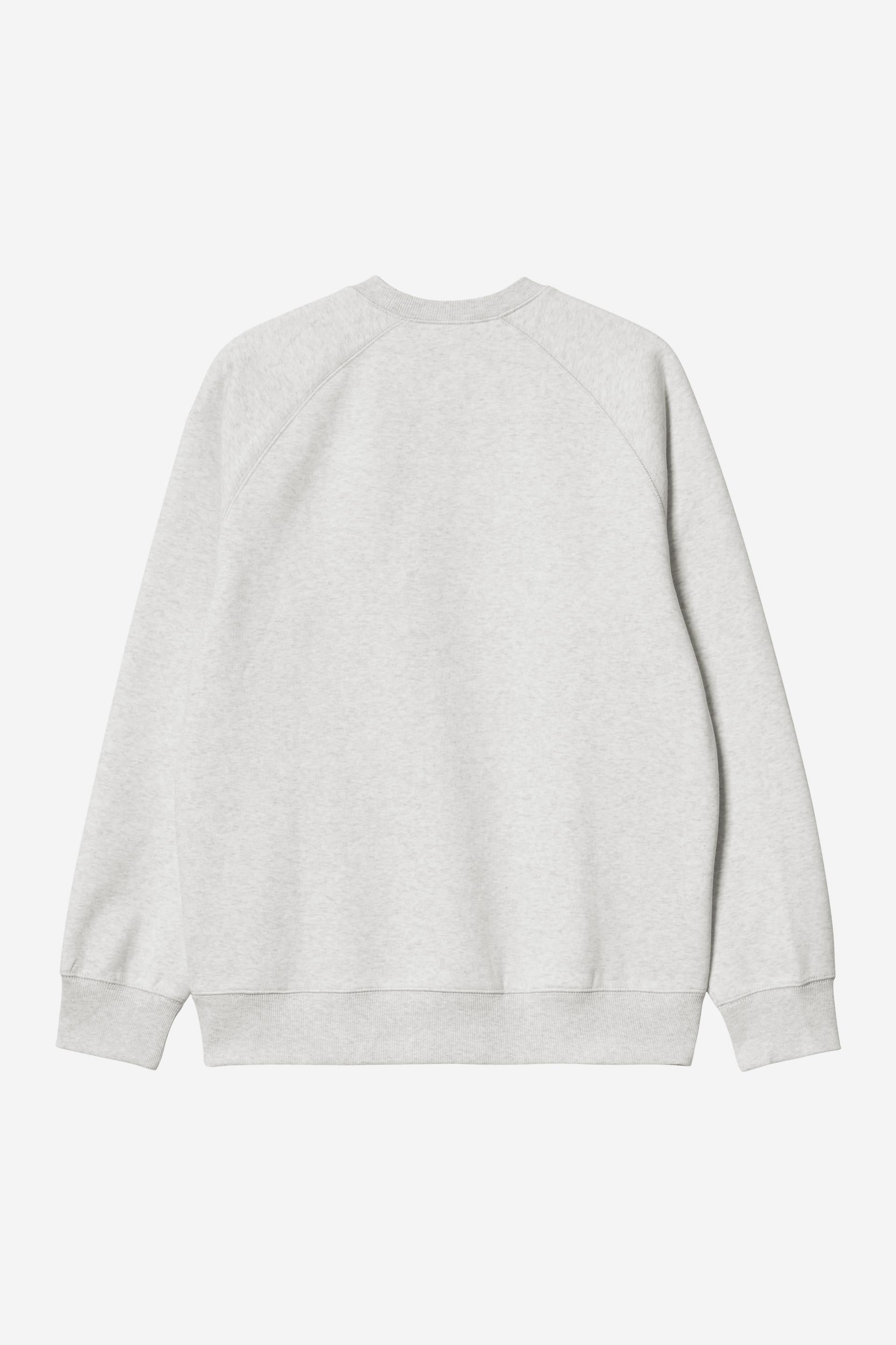 Carhartt Wip CHASE SWEAT Ash Heather/Gold