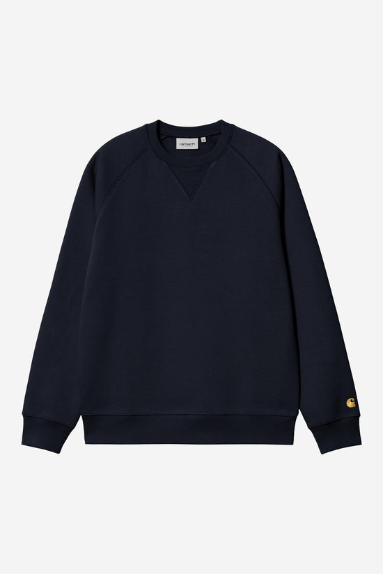 Carhartt Wip CHASE SWEAT Dark Navy / Gold — Carhartt WIP
