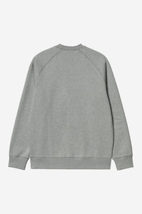 Carhartt Wip CHASE SWEAT Grey Heather / Gold